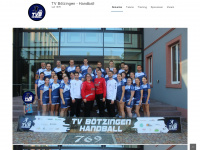 tvboetzingen-handball.de Webseite Vorschau