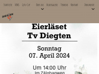 tvdiegten.ch Webseite Vorschau
