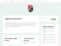 tvgrebin.de Webseite Vorschau