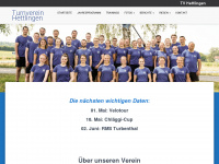 tvhettlingen.ch Webseite Vorschau