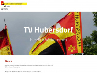 tvhubersdorf.ch Webseite Vorschau