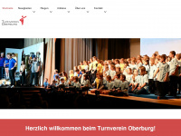 tvoberburg.ch Webseite Vorschau
