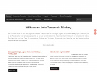 tvruemlang.ch Webseite Vorschau