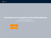 twincap.ch Webseite Vorschau