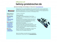 twinny-preisbrecher.de Webseite Vorschau