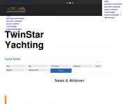twinstar-yachting.de Webseite Vorschau