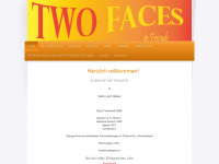 twofaces.at Webseite Vorschau