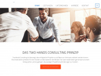 twohands-consulting.de Webseite Vorschau