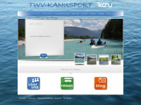 twv-kanusport.at Webseite Vorschau