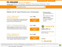 typo3-cms-kurs.de Webseite Vorschau