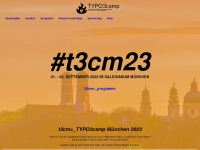 typo3camp-muenchen.de Webseite Vorschau