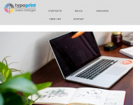 typoprint.ch Webseite Vorschau