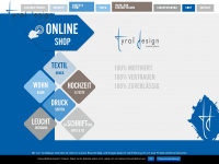 tyroldesign.at Webseite Vorschau
