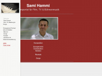samihammi.com Webseite Vorschau