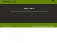 aline-staskowiak.de Webseite Vorschau