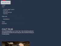 cultfilm.at Webseite Vorschau