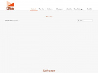 hsc-software.de Webseite Vorschau