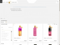 luxus-parfums.de Webseite Vorschau