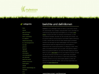 mylexicon.de Webseite Vorschau