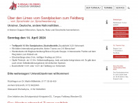turngau-feldberg.de Webseite Vorschau