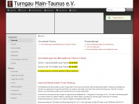 turngau-maintaunus.de Webseite Vorschau