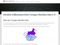 turngau-oberlahn-eder.de Webseite Vorschau