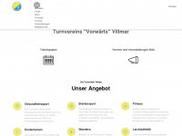 turnverein-villmar.de Webseite Vorschau