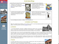 noeding.info Webseite Vorschau