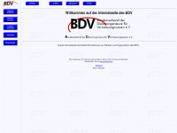 bdv-home.de Webseite Vorschau