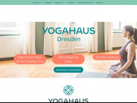 yogahaus-dresden.de Webseite Vorschau
