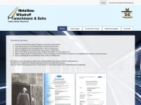 metallbau-hanschmann.de Webseite Vorschau