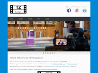tz-videoproduktion.de Webseite Vorschau