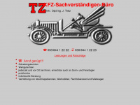 tz2.de Webseite Vorschau