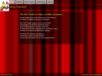 u02-theater.de Webseite Vorschau