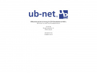 ub-net.ch Webseite Vorschau
