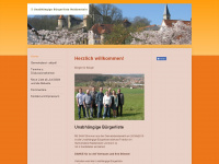 ub-neidenstein.de Webseite Vorschau