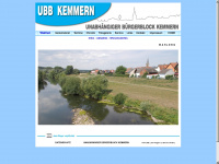 ubb-kemmern.de Webseite Vorschau