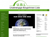 ubl-grossmugl.at Webseite Vorschau