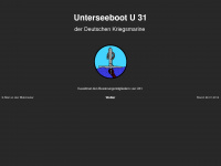 uboot31.de Webseite Vorschau