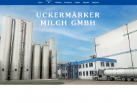 uckermarkmilch.de Webseite Vorschau