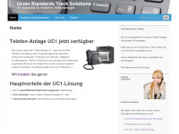 ucom.ch Webseite Vorschau