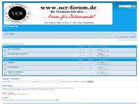 ucr-forum.de Webseite Vorschau