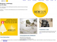 ucw-olpe.de Webseite Vorschau