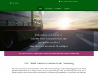 udi-trans.de Webseite Vorschau