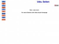 udo9.de Webseite Vorschau