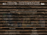 udos-drugstore.de Webseite Vorschau