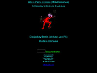 udos-party-express.de Webseite Vorschau
