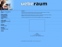 ueberaum.de Webseite Vorschau