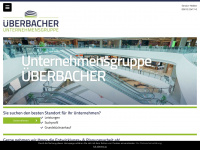 ueberbacher.co.at Webseite Vorschau