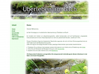 ueberleben-am-bach.de Webseite Vorschau